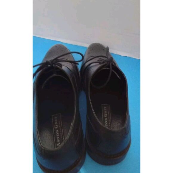 Leather Wingtip Oxford‎ Dress Shoes Lace Up Business Casual Black main image 6